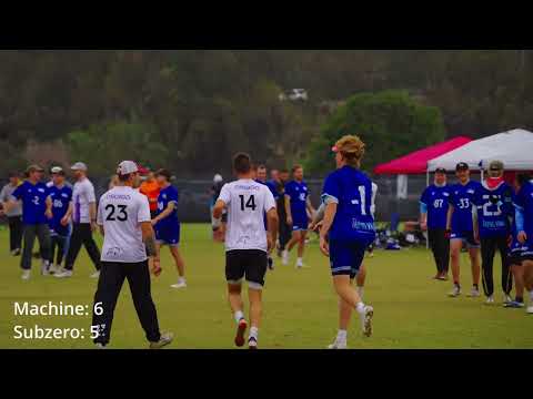 Chicago Machine vs Minneapolis Subzero | Men's Pre-Quarterfinals at 2025 Club National Championships