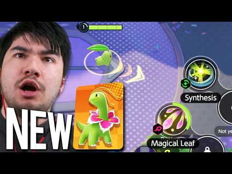 NEW SUPPORTER ! MEGANIUM FULL MOVESET REVEAL ! POKEMON UNITE 2026