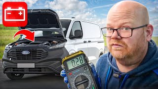 Ford Transit Battery Issue – Can We Fix It? Watch to Find Out!  #automobile #automobile