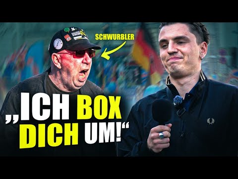 Der gescheiterte Versuch, Demonstranten für Frieden und Freiheit in Hermsdorf vorzuführen