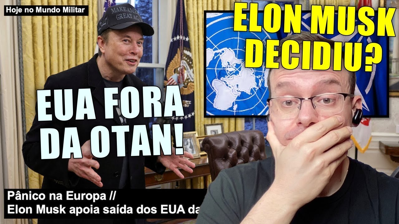 PÂNICO NA EUROPA! EUA VAI SAIR DA OTAN!
