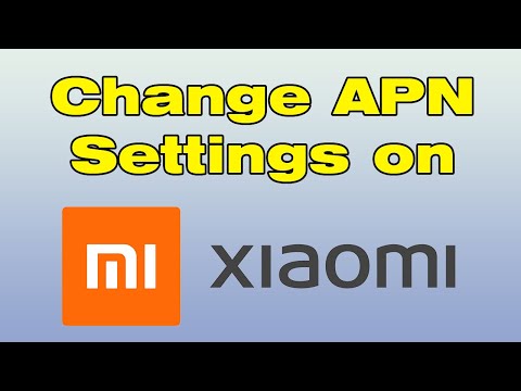 How to change apn settings on Xiaomi (Redmi internet settings)