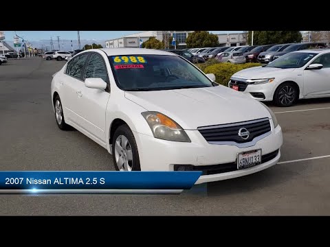 2007 Nissan ALTIMA 2.5 S Pittsburg  Concord  Walnut Creek  Vallejo  Fairfield