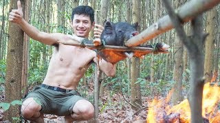 Как поймать дичь в лесу без оружия