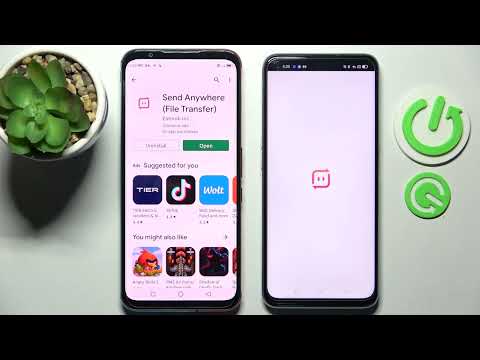 Transfer Files From An Oppo Device to NUBIA RED MAGIC 5S (Send Anywhere App)