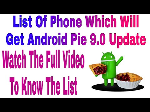 Android Pie Update List || HTC Phone Android Pie Update List || Android 9.0 Update Phone List