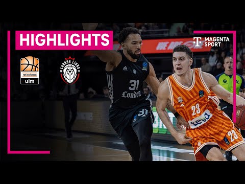 ratiopharm ulm - London Lions | BKT EuroCup | MAGENTA SPORT
