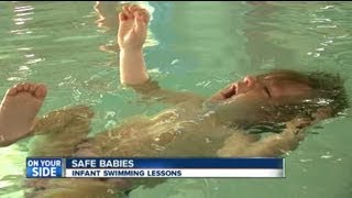 Babies save themselves from drowning