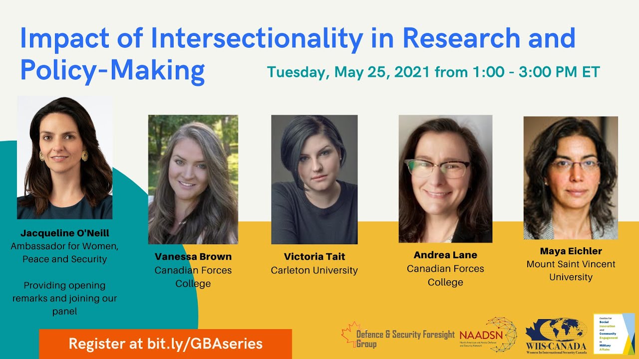 GBA+ Series: The Impact of Intersectionality in Research and Policy Making