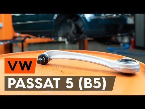 How to change front suspension arm on VW PASSAT 5 (B5) [AUTODOC]