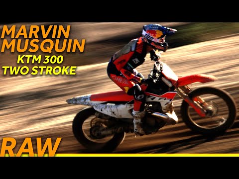 Marvin Musquin on KTM 300 Two Stroke! - Dirt Bike Magazine