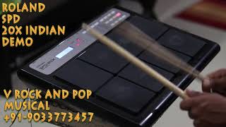 Video thumbnail for ROLAND SPD 20X | SPD20 PRO INDIAN PATCH DEMO by V ROCK AND POP MUSICAL
