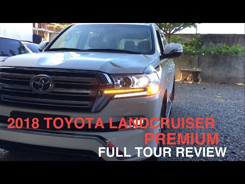 2018 Toyota Land Cruiser LC200 Premium 6SPD V8 DSL Full Tour Review