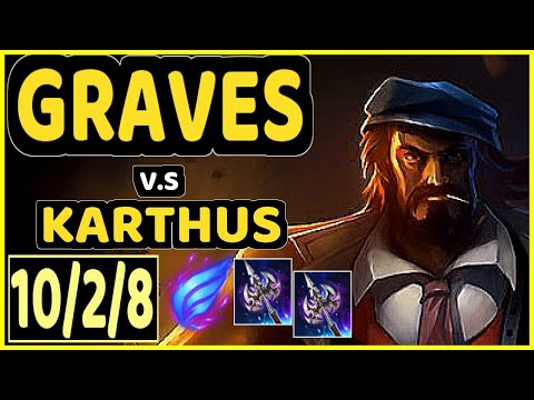 RAZORK (GRAVES) vs KARTHUS - 10/2/8 KDA JUNGLE CHALLENGER GAMEPLAY - EUW