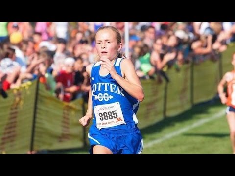 Grace Ping, 7th Grader, Takes Down ENTIRE Roy Griak High School Field Video