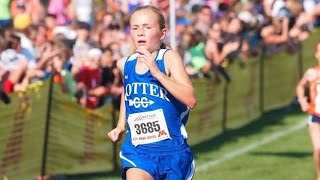 Grace Ping, 7th grader, takes down the ENTIRE 2015 Roy Griak high school field