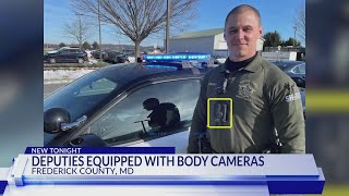 Frederick County deputies begin wearing body cameras