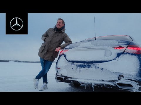 Matthias Malmedie bei den Driving Events in Schweden: Quer über den Eissee