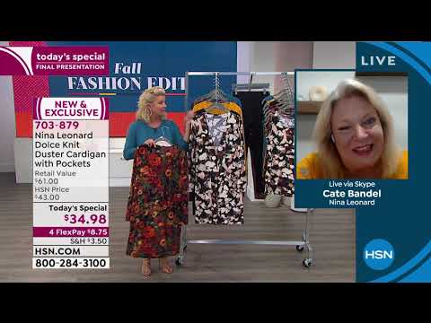 HSN | Nina Leonard Fashions 08.13.2020 - 07 PM