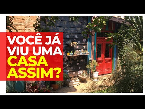 HE BUILT THE HOUSE WITH HIS OWN HANDS AND I WAS VERY MOVED BY WHAT I SAW - ALL SUSTAINABLE