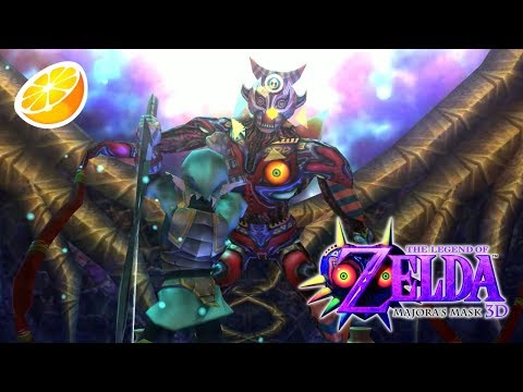 The Legend of Zelda: Majora's Mask 3D - Final Boss/Full Ending - Citra 4K