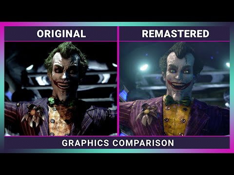 Batman Arkham Asylum Remastered vs. Original | Ultimate Graphics Comparison
