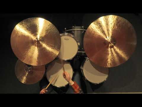 Royal Cymbals Cymbal Craftsman Bill Stewart V1 Style Ride Cymbals 20" & 22"