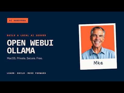 How To Set Up a Local AI Server on Mac Using Open WebUI & Ollama