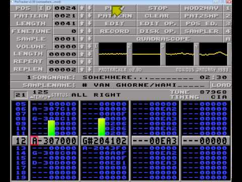 Krzysztof Horn - Somewhere (Amiga Protracker Module)