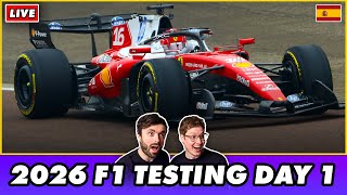 2026 F1 Testing - Barcelona Shakedown - Day 1