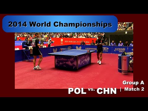 2014 WTTC Men's Team - Group A: POL-CHN Match 3: Pawel Fertikowski v Wang Hao