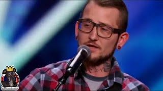 America's Got Talent 2015 Most Emotional Performance Johnny Shelton Auditions 1