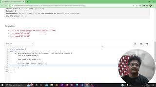 YouTube video '2934. Minimum Operations to Maximize Last Elements in Arrays'