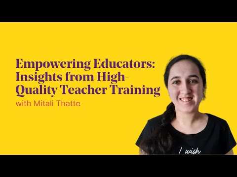 Teacher Training: The High-Stakes Quest for Educational Excellence