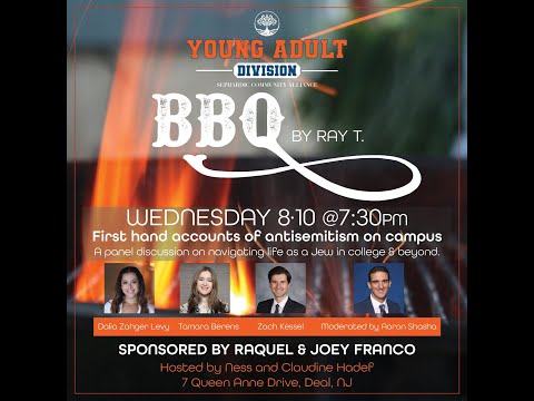 SCA Young Adult Division: "First Hand Accounts of Antisemitism on Campus”