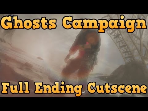 "Call of Duty Ghosts" Ending Cutscene In Campaign ( With Hidden Cutscene )