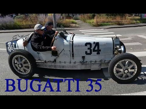 Bugatti 35 - Drive & Sound at the Bugatti Festival in Molsheim 2022