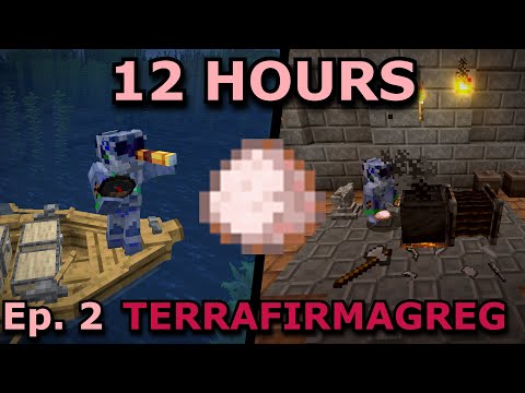 I Spent 12 Hours Finding Clay in Minecraft's Most Realistic Mod (TFG Part 2)