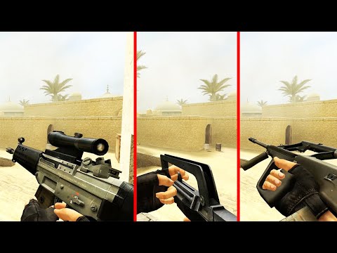 Counter-Strike Source - All Weapon Reload Animations in 2 Minutes