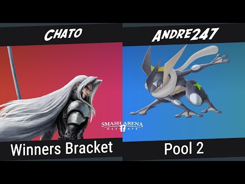 SAU17: Pools - Chato (Sephiroth) Vs. Andre247 (Greninja)  - Ultimate Singles
