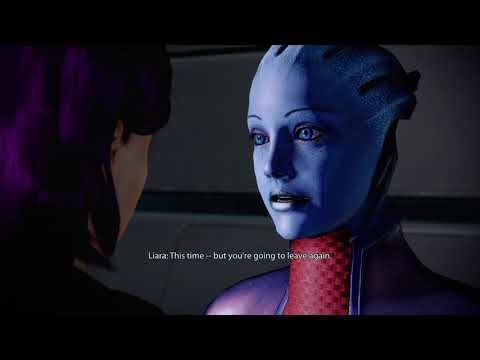 Mass Effect Legendary Edition ME2 Femshep Liara Normandy date Romance rekindled (Shadowbroker dlc)