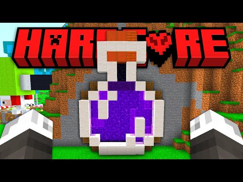 HO MODIFICATO IL PORTALE DEL NETHER SU MINECRAFT - BellaHard Ep. 68