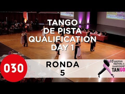 European Tango Championship 2019 – Tango de pista – Qualification Day 1 Ronda 5