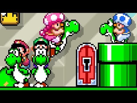 Super Mario Maker 2 Multiplayer Co-Op Together