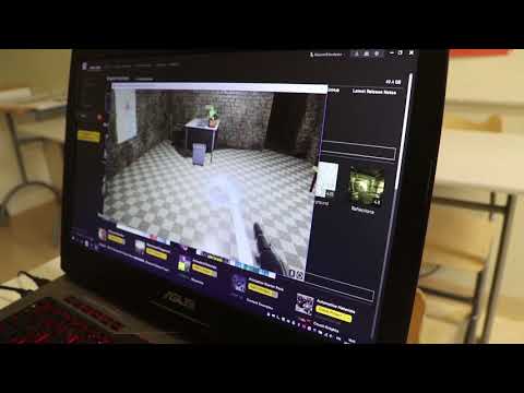 9. luokan oppilaat Suomussalmella saivat tietoa virtuaalipelaamisesta ja teknologiasta.