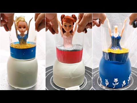 Pull Me Up Barbie Doll Cake Decoration | Barbie Glitter Pull Me Up Cake |Pull Me Up Cake Recipe |