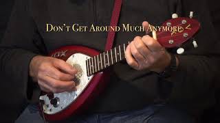 “Don’t Get Around Much Anymore” ukulele instrumental, free tabs.