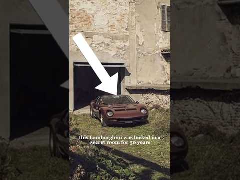 Thumbnail for This Lamborghini was trapped for 50 years and now its worth $5 million💸#lamborghini #barnfind #miura by Lamborghini