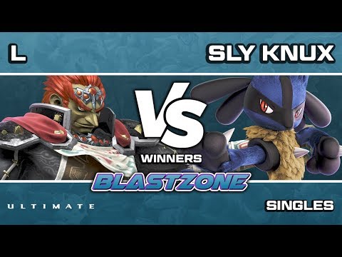 PSG Blastzone: L (Ganondorf) vs SLy Knux (Lucario) - Winners Round 1