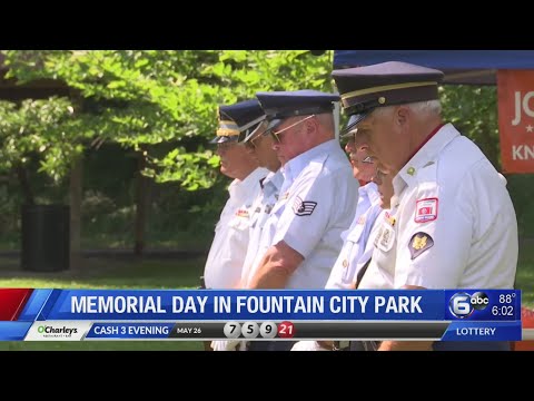 Memorial Day in Fountain City Park